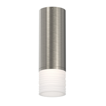 Sonneman 3066.13-FN25 - 3" Small LED Conduit Mount w/Etched Ribbon Glass Trim and 25° Narrow Flood Lens