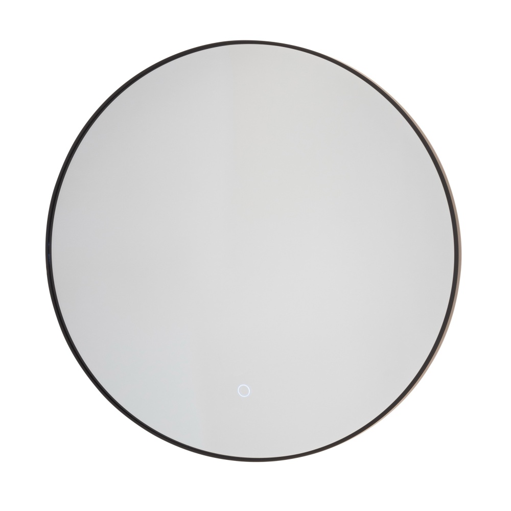 Reflections Collection 19W LED Wall Mirror Black