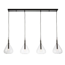 Artcraft AC11164BK - Conic 4 Light Island Black