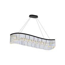 Artcraft AC12204BK - Jules Integrated LED Island Light, Black