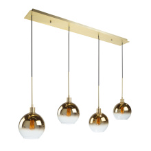 Artcraft SC13284GD - Morning Mist 4 Light Island Light