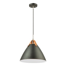 Artcraft SC13320BK - Tote 1 Light Pendant Black