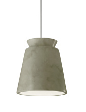 Justice Design Group CER-6425-PATA-NCKL-RIGID - Small Trapezoid Pendant