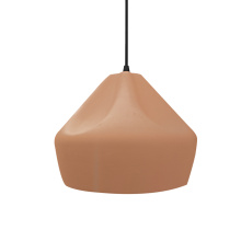 Justice Design Group CER-6590-ADOB-MBLK-BKCD - Small Crease 1-Light Pendant