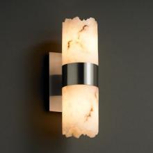 Justice Design Group FAL-8762-10-DBRZ - Dakota 2-Up & Downlight Wall Sconce