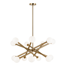 Matteo Lighting C64614AGOP - Matchstix Pendant