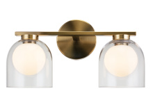 Matteo Lighting W60702AGCL - Derbishone Wall Sconce