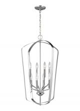 Generation Lighting 5134908-05 - Romee Large Eight Light Hall / Foyer
