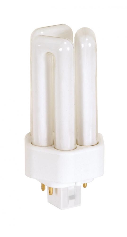 13 Watt; pin-based Compact Fluorescent; 3000K; 82 CRI; GX24q-1 (4-Pin) base