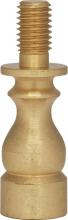 Satco Products Inc. 90/140 - Solid Brass Riser; 1/4-27; Burnished And Lacquered; 1" Height