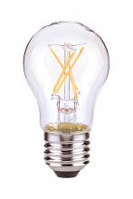 Satco Products Inc. S21711 - 5 Watt; A15 LED Filament; Clear; 2700K; Medium base; 120 Volt; Carded 2-Card