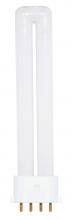 Satco Products Inc. S8365 - 9 Watt; pin-based Compact Fluorescent; 4100K; 82 CRI; 2G7 base