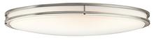 Kichler 10789NILED - Avon 32.5" LED Flush Mount with Acrylic in Brushed Nickel