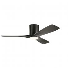 Kichler 300032SBK - 48" Volos Fan Satin Black