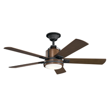 Kichler 300052DBK - Colerne LED 52" Fan Distressed Black