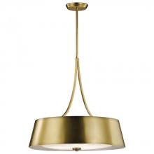 Kichler 43742NBR - Maclain 4 Light Round Pendant Natural Bronze
