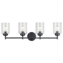 Kichler 45887BK - Winslow 4 Light Vanity Light Black