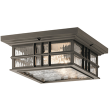 Kichler 49834OZ - Beacon Square CLIMATES 2 Light Flush Mount Olde Bronze