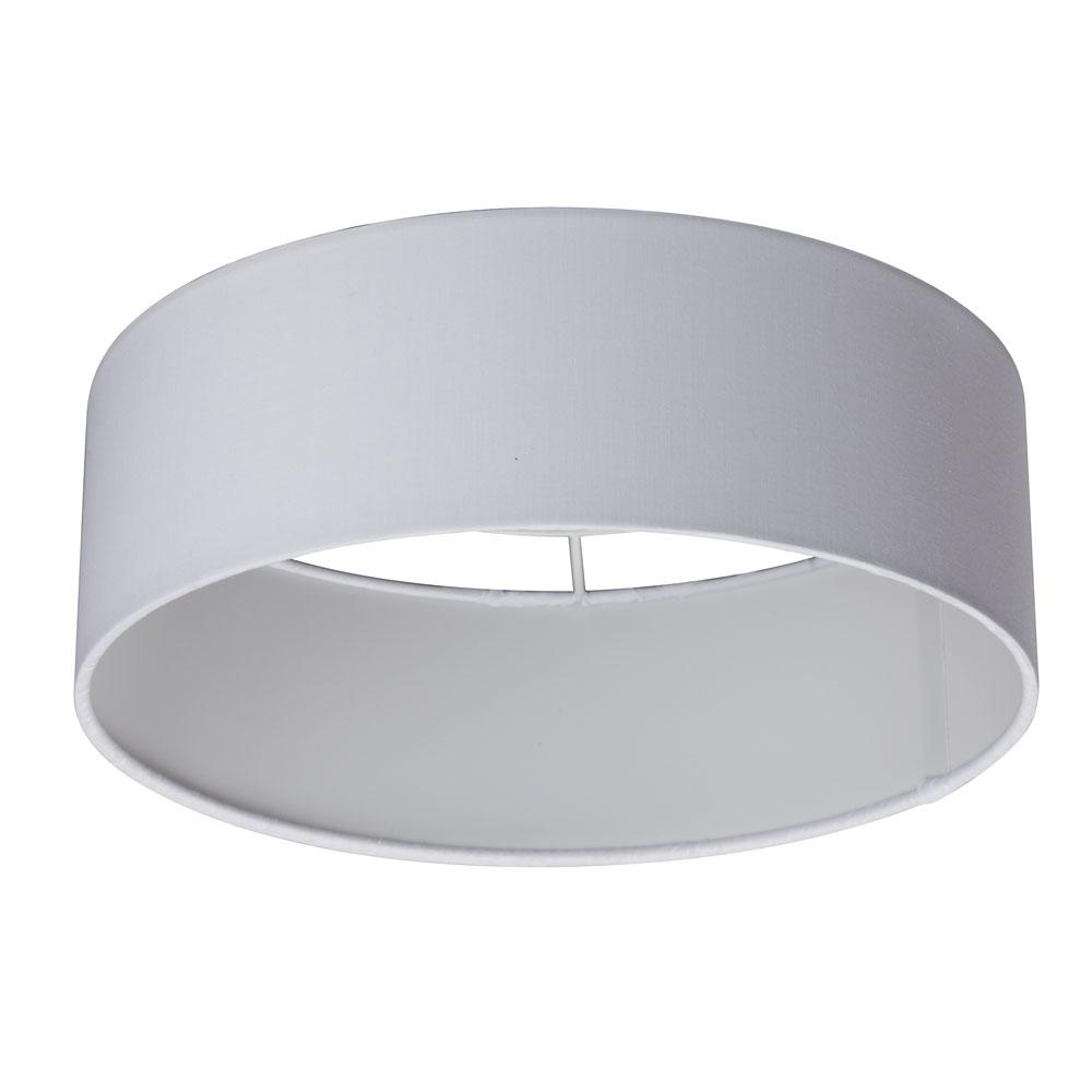 13&#34;DIAX4.5&#34;H GREY LINEN SHADE