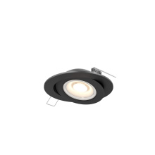 Dals FGM4-CC-BK - Multi CCT Flat LED Recessed Gimbal
