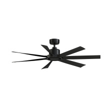 Fanimation FPD7060BL - Lenzi - 60 inch - BL with BL Blades and LED LK