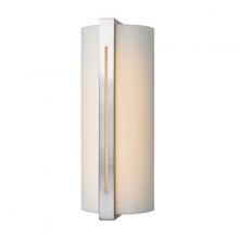 Russell Lighting L704-715/9 - Chicago - LED Wall Sconce in Brushed Chrome and White Acrylic