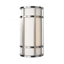 Russell Lighting L706-714/9 - Manhattan - LED Wall Sconce in Brushed Chrome And Acrylic Lens
