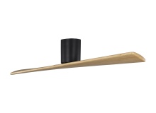 Visual Comfort & Co. Fan Collection 2PLSMH52MBKNH - Plank Smart 52 Hugger - Midnight Black